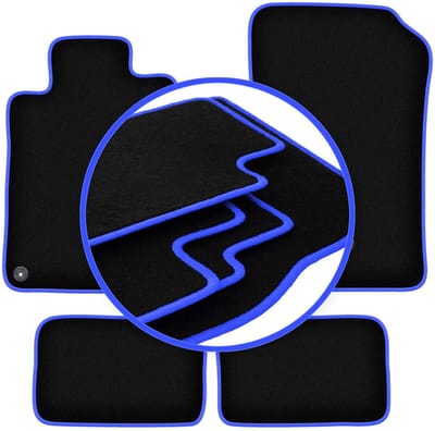 CARLUX-BLUE automatten voor: Mercedes SL R129 roadster (1998-2002)