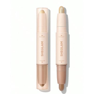 2-In-1 Contour & Highlight Stick-Hazelnut Latte Merk Beauty Cosmetica Make-Up Voor Vrouwen En Meisjes