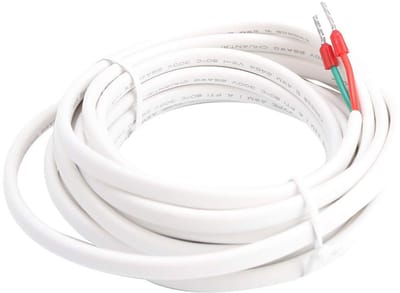 Vloertemperatuur Sensor - NTC Sonde - Vloerverwarming Meten - Rubber Bescherming - 3 Meter Kabel - Wit