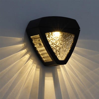 LED-zonnelicht buitenpad traphek muur landschapslamp tuintrap nachtlampje 1pcs