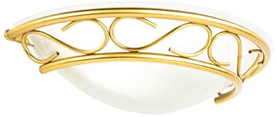 Elegante Wandlamp van Alabaster en Glas, Stijlvol voor Slaapkamer, Hal en Woonkamer