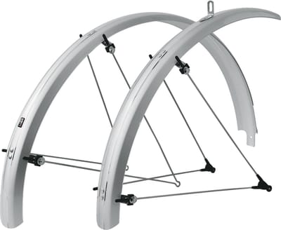 Sks Spatborden Set Bluemels Kunststof 28 Inch X 55 Mm Zilver