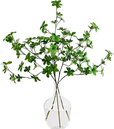 Kunstmatige takken van 110 cm voor vaasdecoratie, set van 3, ideaal voor thuis, bruiloften en kantoorinrichting