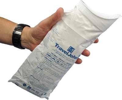Sanibag - Plaszak Travel John - 3 stuks