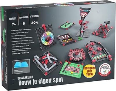 DD® Robot Bouwpakket - Educatief Speelgoed - Robot Speelgoed - 32x8x23cm - Zwart