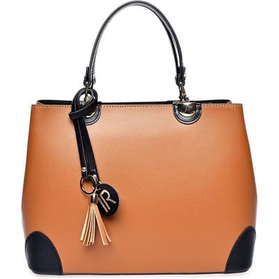 Isabella Rhea Meerkleurig Rundleer Tas