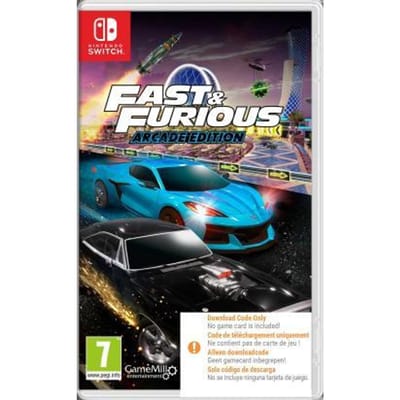 Fast & Furious: Arcade Edition (Code in a Box) - Nintendo Switch - Racing