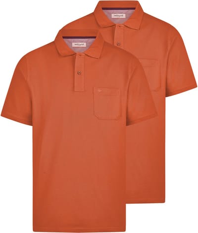 Redmond Heren poloshirt 2 pack Basic