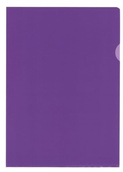 Kangaro Insteekmapjes - 40x stuks - paars - A4 formaat - 21 x 30 cm - antistatisch
