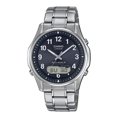 Casio Radio Controlled LCW-M100TSE-1A2ER Herenhorloge 40 mm - Zilverkleurig