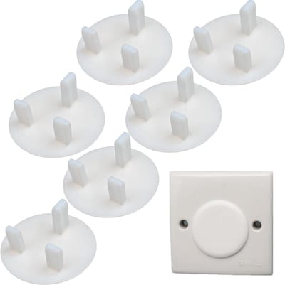 Veiligheidsstopcontactcovers voor Kinderen - 20 Packs Aansluitingsbescherming Caps voor Thuis en School