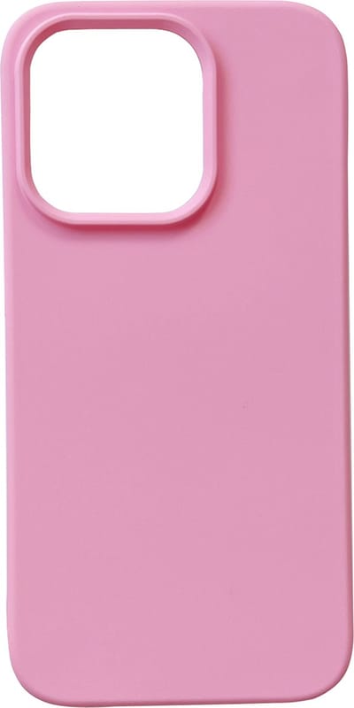Casemania Hoesje Geschikt voor Apple iPhone 14 Pro - Magenta - Extra Stevig Siliconen Back Cover