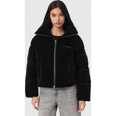 AllSaints Connie Puffer Black Taglia: XS | Giacche invernali Outlet | Donna | Nero