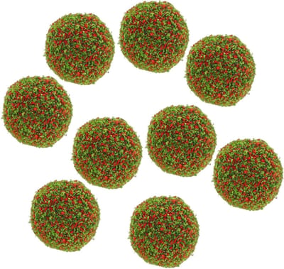 Mini Struiken Clusters - Nep Gras - Landschap Creëren - Realistische Vormen - 10 Stuks - Foto 2