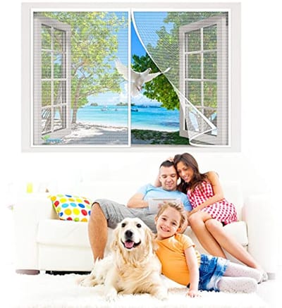 Deur Vliegengordijn 100 x 200 cm voor Balkon, Keuken en Woonkamer