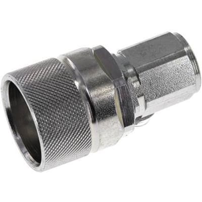 Stalen DN 10 Hydraulische Koppeling Insteeknippel G 3/8 inch Binnendraad ISO 14541 D M28 x 2