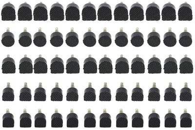 Allecto - Shoe Studs - Schoenaccessoires - Hoge kwaliteit - 60 stuks - Schoenknoppen - Ideaal voor elke schoen - Vervangbare pinnen