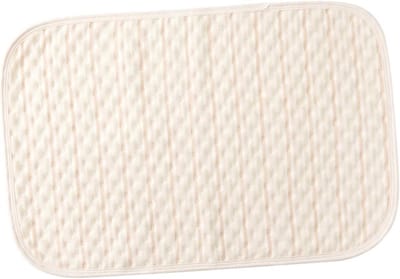 Verschoonmatje Dubbelzijdig - Luierkussen Baby - Veilig Verschonen - Waterdicht Ademend - 100x68 cm - Beige