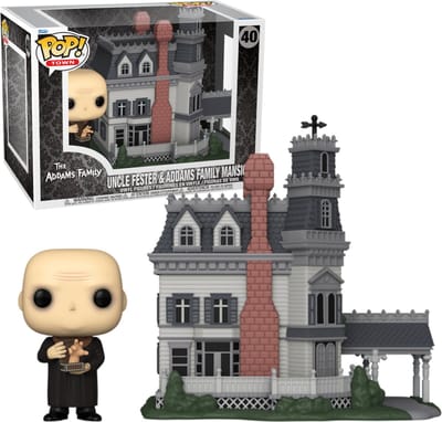 Funko Pop! Town: Addams Family Classic - Addams Home with Uncle Fester