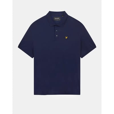 Lyle and Scott Donkerblauw Polo - Maat XS - Heren