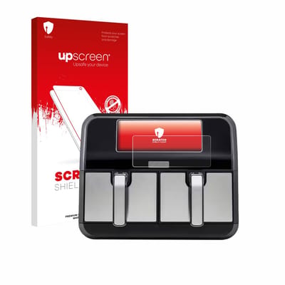 upscreen - Screenprotector voor Kenwood kHealthy Fry Twin Airfryer - Folie Beschermfolie transparant