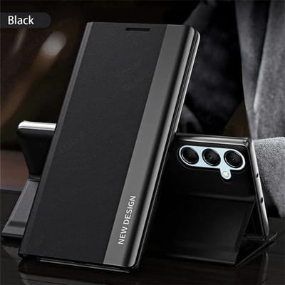 Leren Flip Case voor Samsung Galaxy A55 A16 5G A35 A25 A15 A73 A53 A33 A13 Hoesjes voor Samsung A54 A34 A14 A52 A56 A36 A26 Cover For Samsung A54 5G