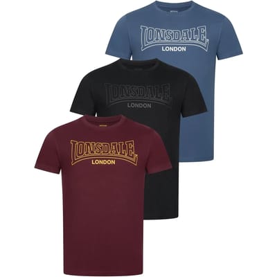 Lonsdale T-Shirt Beanley T-Shirt regular fit drie-pack