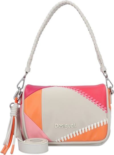 Desigual Schoudertas Mundi Gales Crossbody Bag Tutti Fruti Beige
