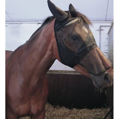 Paardenmasker met neusstuk HorseGuard