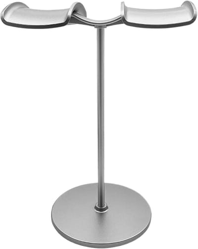Hoofdtelefoonhouder - Oordopjes standaard - Bureau organiseren - Dubbele haak - 12x175x26cm - Veelkleurig