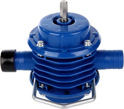 Handwaterpomp - Waterpomp Zelfaanzuigend - Water Verplaatsen - Geen Stroom Nodig - 15.8mm Interne Diameter - Zwart