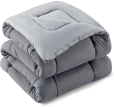 DailySupplies® Dekbed 240x220 - 2 Persoons 4 Seizoenen - Wasbaar - Extra Zacht - Grijs
