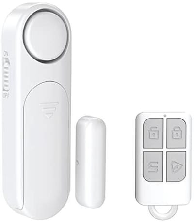 Draadloze Deur Sensor Alarm met Afstandsbediening voor Thuis - Inbraakdetectie met Chime en 120dB Geluid
