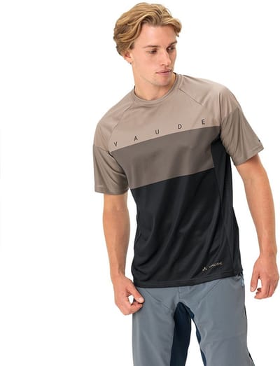 Vaude Bike Moab Vi T-shirt Met Korte Mouwen Bruin S Man