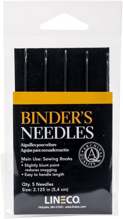 Boekbinder Stalen Naalden - 5 Stuks Wit - Voor Efficiënte Boekbinding