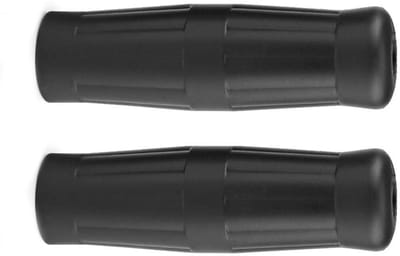 Dailygoods- Stuurhandgrepen Antislip - Universeel Vintage - Rubber - Motorfiets - 1 Inch / 7/8 Inch - Eenvoudig te Installeren - Motorhandgrepen