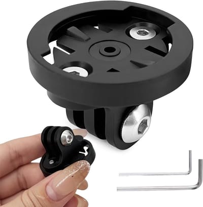 Universele Camera Mount Adapter voor Fiets - Sportcamera Bevestiging en Fietscomputer Houder voor Geavanceerd Gebruik