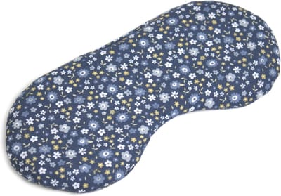 Oogkussen Biologisch - Verkoelend Masker - Ontspanning Thuis - Natuurlijk Alternatief - 20 x 8 cm - Blauw