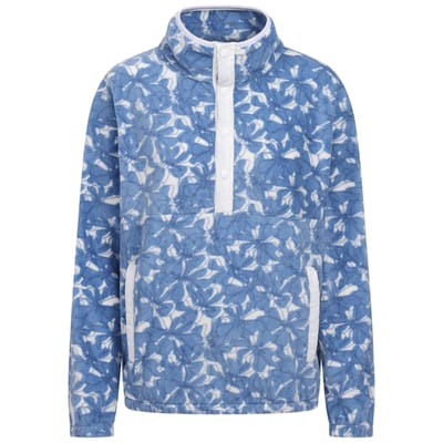 Trespass Dames Breker Fleece Top (Coastal Blue)