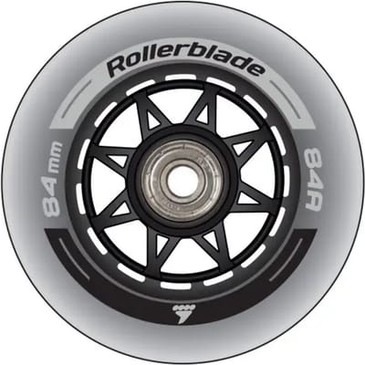 Inline-Skate wiel en lagerset Rollerblade 84mm/SG7