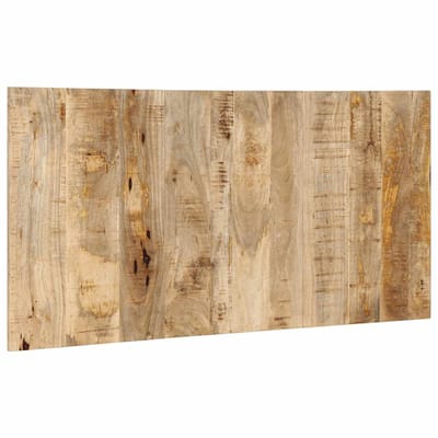 vidaXL - Hoofdbord - 160 - cm - massief - ruw - mangohout