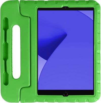 Hoes - Geschikt voor Apple iPad 7/8 (2019/2020) - 10.2 inch - 7e/8e Generatie - Kinderhoes Shockproof Bumper - Kidsproof Case - Tablet Hoesje - Kinder Hoesje Cover - Groen