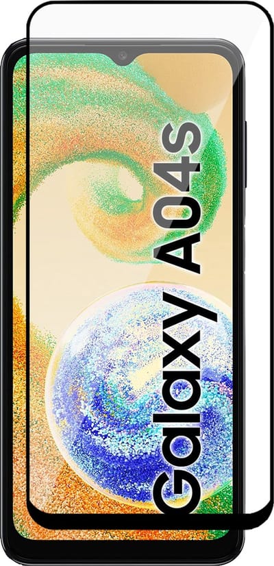 Screenprotector geschikt voor Samsung Galaxy A04s / A13 5G - Gehard Glas Screen Protector FullGuard
