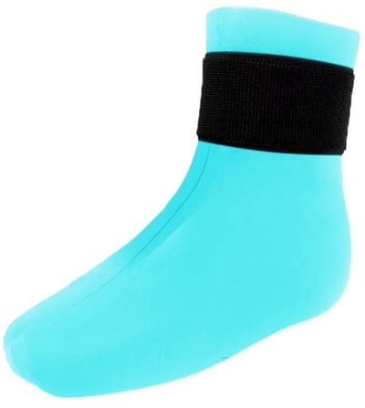 Herbruikbare Hot & Cold Compress Sokken - Voor Plantar Fasciitis, Enkelpijn, Artritis en Zwelling - Koelende en Warmte Therapie, Elastisch en Comfortabel - Blauw