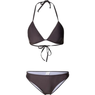 Urban Classics - Piped Triangle Bikini set - XS - Zwart