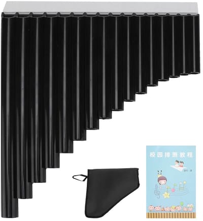 Dailygoods- Panfluit 16-Tonige C-toon - Muziekinstrumenten voor Kinderen - Muziekinstrumenten Volwassenen - Nylon Gevoerde Handtas - Budgetvriendelijk en Hoogwaardige Kwaliteit - Muziekinstrument