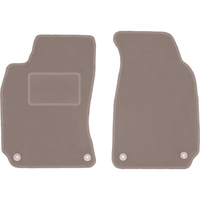 Beige voormatten voor: Volkswagen Passat B5 FL sedan, stationwagen, variant (2000-2005)