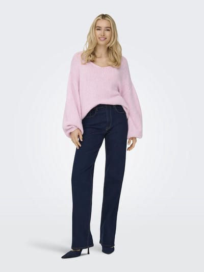 JDY - JDYDINEA L/S REVERSIBLE PULLOV. KNT Dames Trui