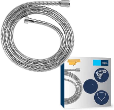 Thuys – VitalioFlex Metalen Doucheslang 2 Meter – Hittebestendig – Met Anti-Torsiesysteem – Universele Aansluiting