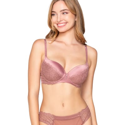 Voorgevormde balconette beha voor dames Luna Mystique